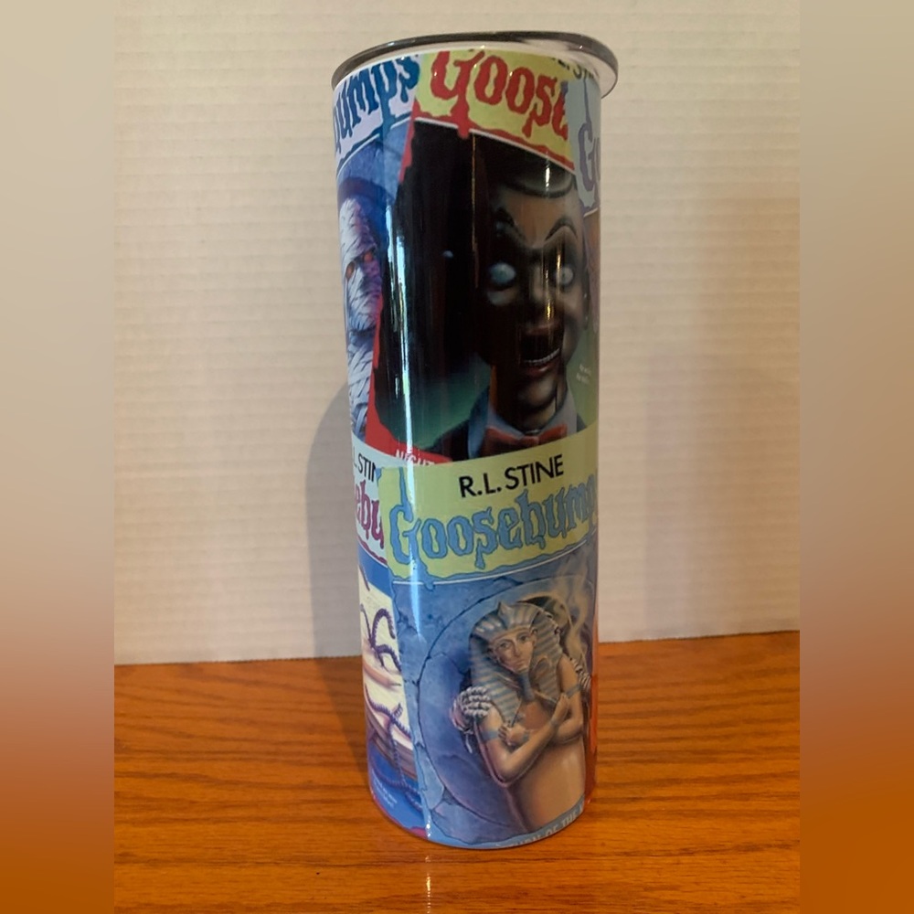 R.L. Stine Goosebumps Themed Tumbler - Multicolor